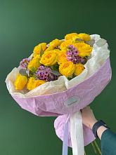 Букет Кустовые желтые розы #REPLACE_PRED# Сухарево