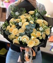 Букет цветов из:  Розы и Лизиантусы #REPLACE_PRED# Сухарево
